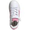 Vaikiški laisvalaikio bateliai Adidas Grand Court 3.0, balti ir rožiniai, JP9371