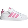 Vaikiški laisvalaikio bateliai Adidas Grand Court 3.0, balti ir rožiniai, JP9371