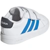 Vaikiški laisvalaikio bateliai Adidas Grand Court 3.0, balti, HP3536