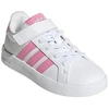 Vaikiški laisvalaikio bateliai Adidas Grand Court 3.0, balti ir rožiniai, JP9371