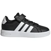 Vaikiški laisvalaikio bateliai Adidas Grand Court 3.0, juodi, HP3533