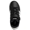 Vaikiški laisvalaikio bateliai Adidas Grand Court 3.0, juodi, HP3533