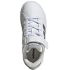 Vaikiški laisvalaikio bateliai Adidas Grand Court 3.0, balti su sidabriniais akcentais JP9368