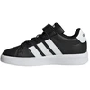 Vaikiški laisvalaikio bateliai Adidas Grand Court 3.0, juodi, HP3533