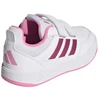 Vaikiški laisvalaikio bateliai Adidas Tensaur Sport 3.0, balti su rožine spalva, JQ1844