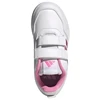Vaikiški laisvalaikio bateliai Adidas Tensaur Sport 3.0, balti su rožine spalva, JQ1844