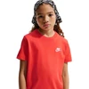 Vaikiški marškinėliai Nike Sportswear, oranžiniai, FZ5177 842