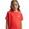 Vaikiški marškinėliai Nike Sportswear, oranžiniai, FZ5177 842