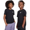 Vaikiški „Nike Sportswear“ marškinėliai, juodi, FZ5177 010