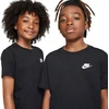 Vaikiški „Nike Sportswear“ marškinėliai, juodi, FZ5177 010