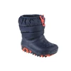 Vaikiški sniego batai Crocs Classic Neo Puff Boot, tamsiai mėlyni
