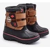 Vaikiški sniego batai su Velcro užsegimu Lee Cooper rudos spalvos