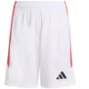 vaikiški šortai Tiro 26 League balti ir raudoni KR0364 adidas