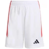 vaikiški šortai Tiro 26 League balti ir raudoni KR0364 adidas