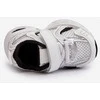 Vaikiški sportiniai bateliai su Velcro užsegimais baltos ir juodos spalvos Ephona