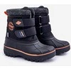Vaikiški žieminiai batai su velcro Lee Cooper LCJ 2865K juodi