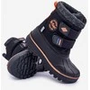 Vaikiški žieminiai batai su velcro Lee Cooper LCJ 2865K juodi