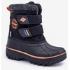 Vaikiški žieminiai batai su velcro Lee Cooper LCJ 2865K juodi
