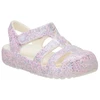 Vaikiškos basutės Crocs Classic Glitter Fismerman, rožinės