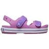 Vaikiškos basutės Crocs Crocband Cruiser su Jibbitz™, violetinės