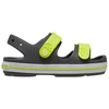 Vaikiškos basutės Crocs Crocband Cruiser, grafito ir geltonos spalvos, 209423 1NJ