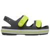 Vaikiškos basutės Crocs Crocband Cruiser, grafito ir geltonos spalvos, 209423 1NJ