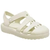 Vaikiškos basutės su uždaru priekiu Crocs Classic Fisherman, smėlio