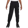 Vaikiškos kelnės Nike Club Fleece, juodos spalvos, FD3019 010