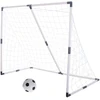 Ikonka Vaikų futbolo vartai 2in1 143x110x70cm