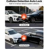 VEVOR Priekinė ir galinė automobilio vaizdo kamera