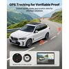 VEVOR Priekinė ir galinė automobilio vaizdo kamera