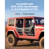 VEVOR Jeep vamzdiniai durelės 2018-2026 modeliams