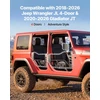 Vamzdinės durys VEVOR Jeep Wrangler JL & Gladiator JT, 4 durų komplektas