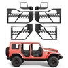 Vamzdinės durys visureigiui VEVOR Jeep Wrangler JK JKU (2007-2018), 4 durų komplektas