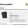 KLINGSPOR ABRAZYVINIAI LAKŠTAI ANT POPIERIAUS PAGRINDO 230mm x 280mm PS11A DRĖGAS gr. 800 / 50 vnt.
