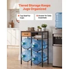 Vandens butelių laikiklis VEVOR 4 Vanduo Bottle Rack Board Drawers-B, 4 buteliams