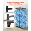 Vandens butelių stovas VEVOR 6 Vanduo Bottle Rack Board-B, 4 aukštų