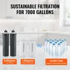 VEVOR Gravitacinės vandens filtrų keitimo rinkinys, 4 vnt