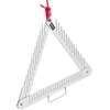 VEVOR 60 cm trikampis vandens žolių grėblys