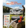VEVOR vandens siurblys RV, 12V DC, 22,7 l/min
