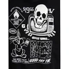 Vans Juodas Crazy Eddy 66 Laisvo Kirpimo Megztinis su Gobtuvu - VN000JE7BLK