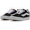 Vans Knu Skool Vyriški sportbačiai, Juodi/Tiesiai Balti (VN0009QC6BT)