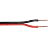 Cabletech Laidas kolonėlėms 2x0.35mm² juodas/raudonas (varinis)
