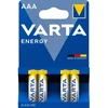 VARTA Energy LR3 AAA šarminio tipo baterijų pakuotė (4 vnt.)