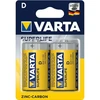 Ausinės VARTA Superlife R20 D cinko-anglies baterijų pakuotė (Zn-C; x 2)