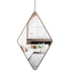 Veidrodis žalvarinis DIMA DIAMOND BRASS