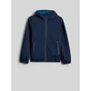 Vėjui atspari softshell striukė berniukams 4F, tamsiai mėlyna