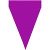 Vėliavėlių girlianda su violetinėmis vėliavėlėmis – Šventinė dekoracija