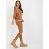 Veliūrinis komplektas moterims RV-KMPL-8286.40-camelowy
