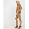 Veliūrinis komplektas moterims RV-KMPL-8436.40-camelowy